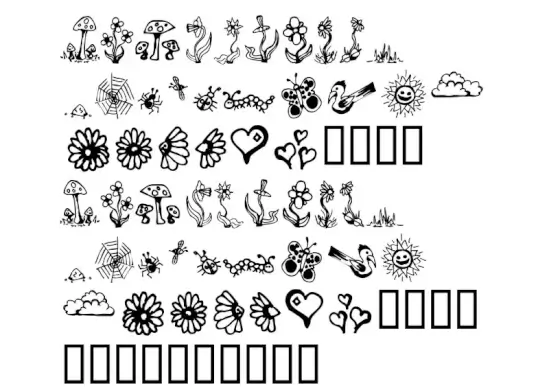 Garden Dingbats