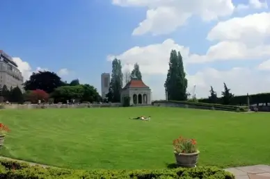 garden in niagara falls in niagara falls ontario canada