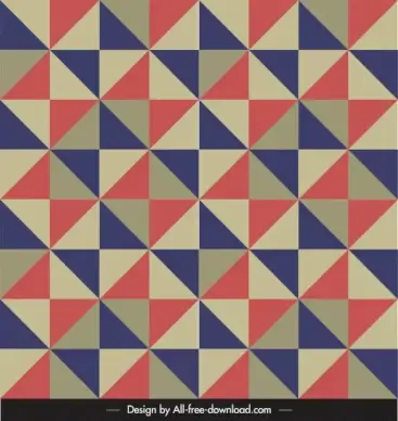 geometric pattern colorful flat symmetric delusion decor