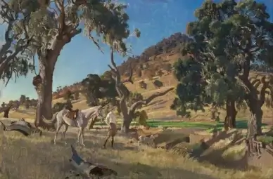 george lambert painting art