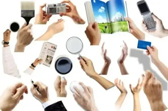 gestures collection psd