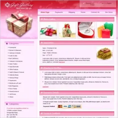 Gift Gallery Template