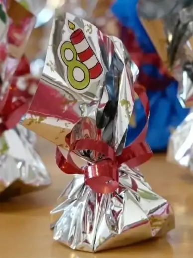 gift packaging packed