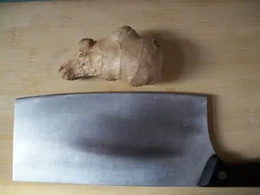 ginger root and cleaver