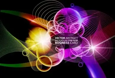 Glare vector background