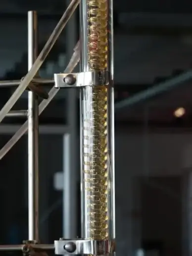 glass bulb piston spiral
