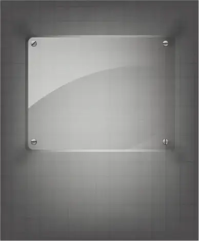 Glass framework