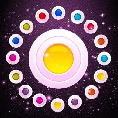 glossy orb circle