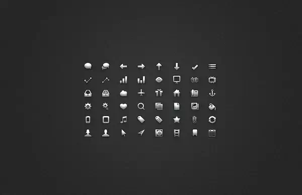 Glyph UI Icon Set