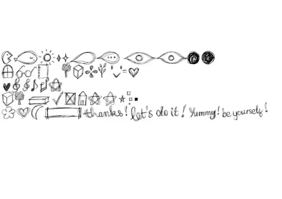 Go around the books - Symbols