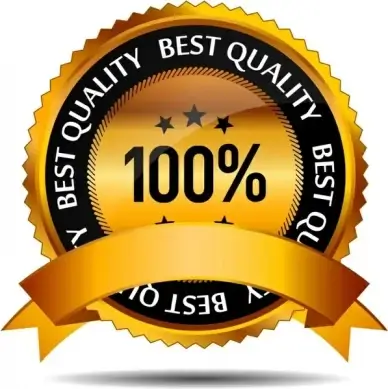 Gold sign label