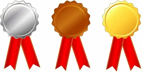 Gold Silver and Bronze Award