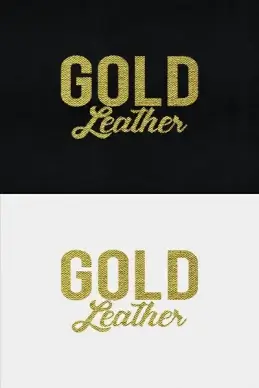 gold text effect