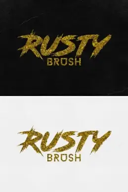 gold text effects