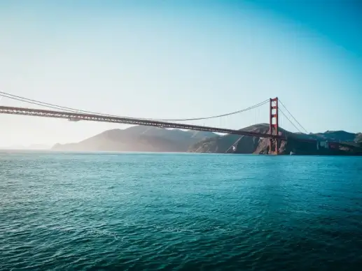 Golden Gate Bridge scenery picture elegant tranquil scene 