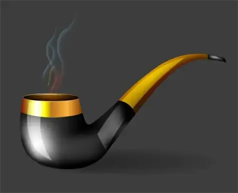 golden pipe realistic