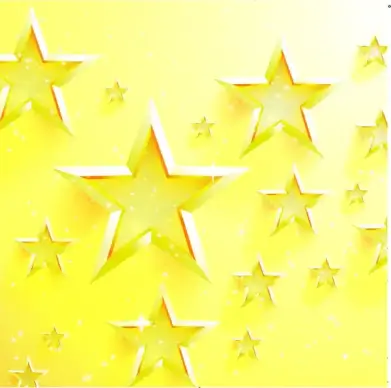 golden star background