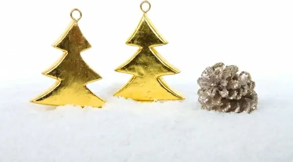 golden trees and cone