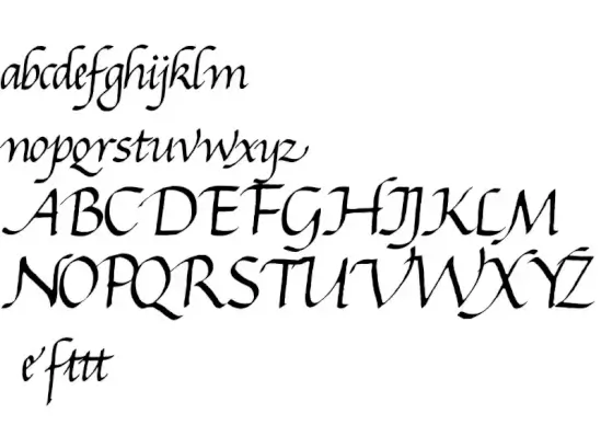 Gourdie Cursive