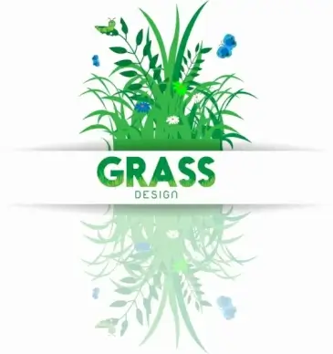 grass background green reflection design