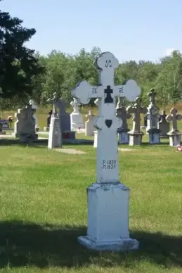 gravestone cross
