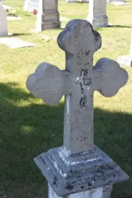 gravestone cross