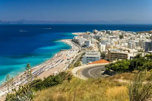 greece scenery picture beautiful seaside city