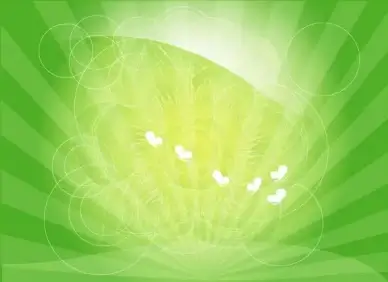 green background