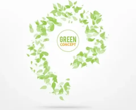 green concept background