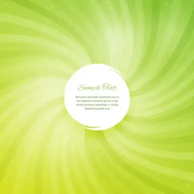 green spin background