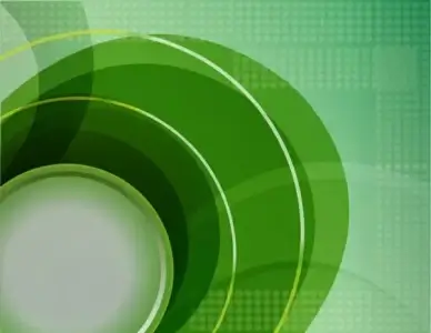 Green technical background