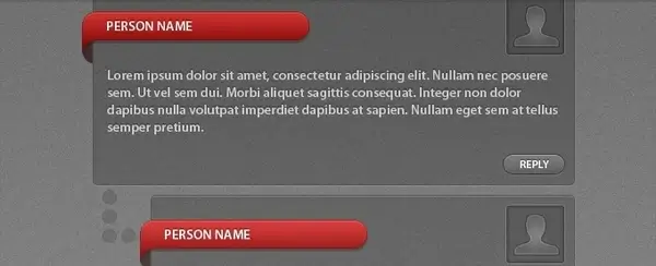 Grey Comment Style