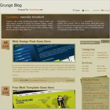  grunge blog