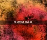 grunge brushes