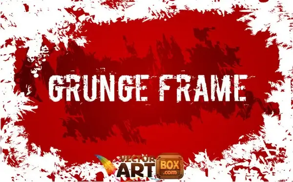 grunge frame