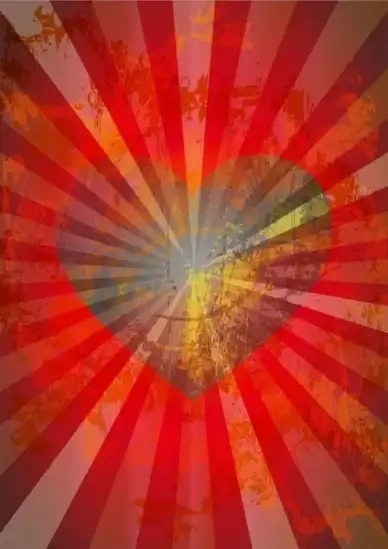 Grunge heart
