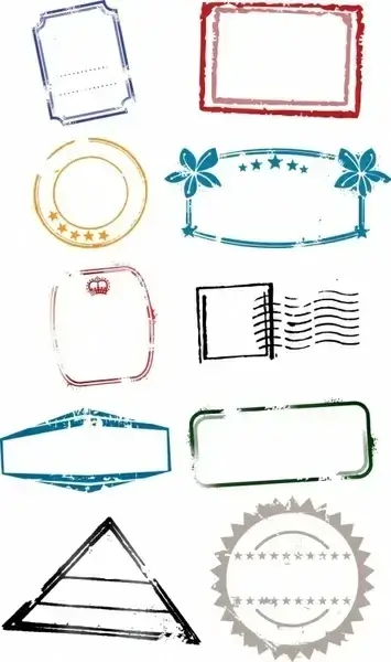 Grunged Stamps