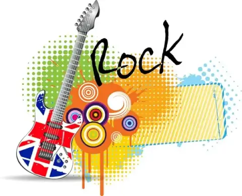 guitar rock music background