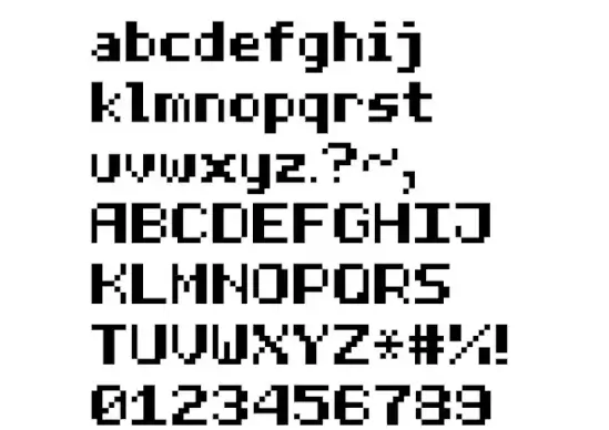 Half Bold Pixel-7