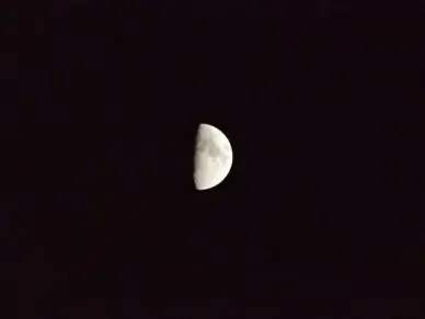 half moon moon