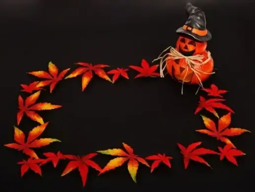 halloween decoration frame