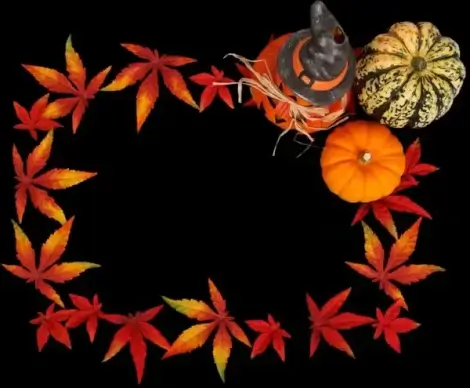 halloween frame