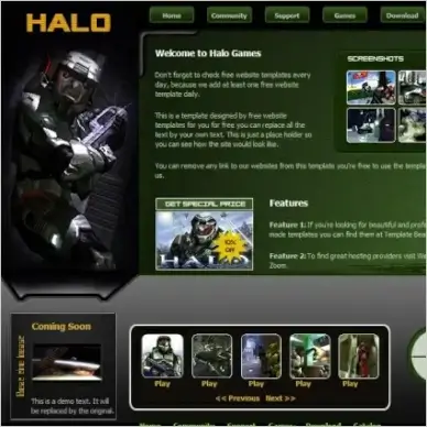 Halo Template