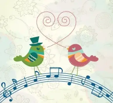 hand drawn cheerful background vector set