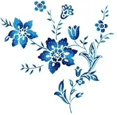 handpainted flowers layered psd 5