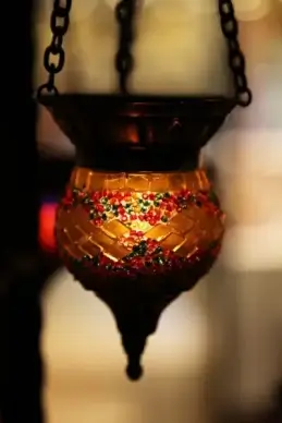 hanging candle holder