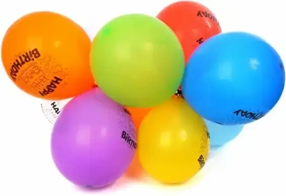 happy birthday balloons