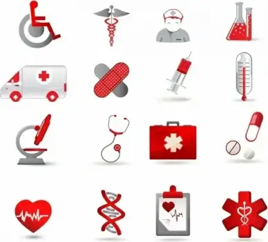 Health Care Icon Set