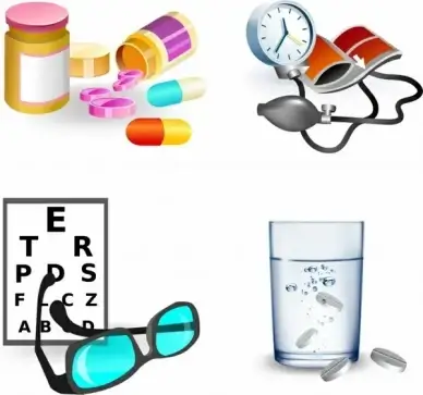 Healthcare and Medicine Design Elements