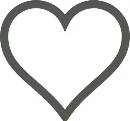 Heart Icon (Deselected)